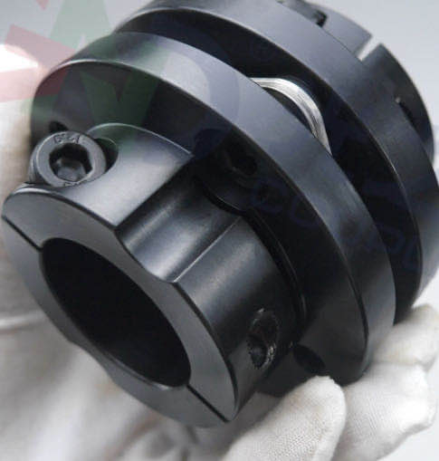 45号钢DJM单双膜片联轴器叠片夹紧式不锈钢弹性膜片连轴器GS法兰