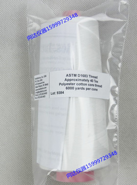 AATCC缝纫线40tex Testfabrics ASTM D1683接缝滑移缝纫线