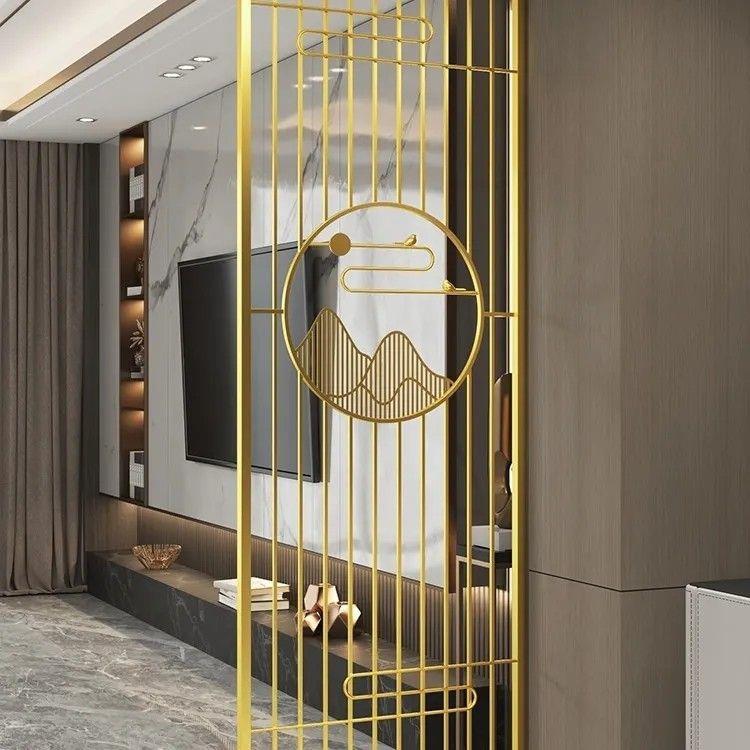 铁艺屏风隔断客餐厅遮挡