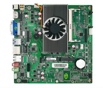 W-M31N 单网  J3160主板 桌面一体机主板 广告机 双网口 ITX主板