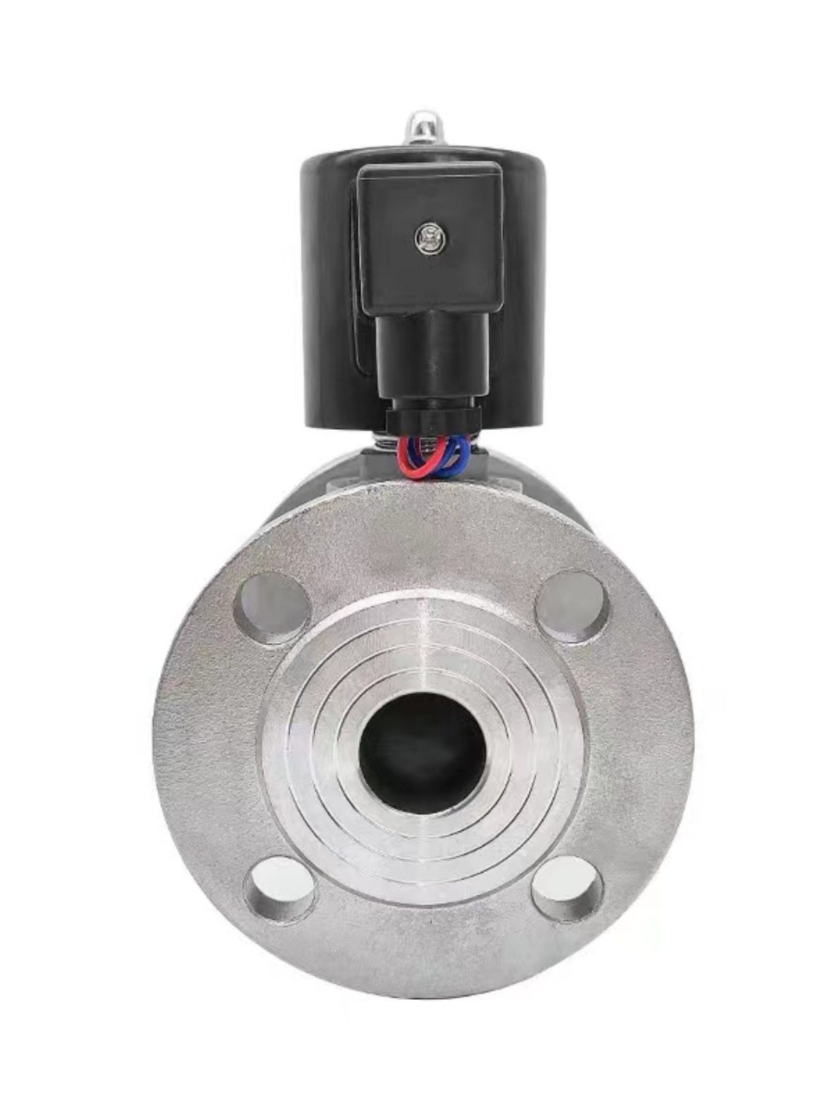 zbsf蒸汽法兰耐高温防水220V24V不锈钢电磁阀常闭防爆