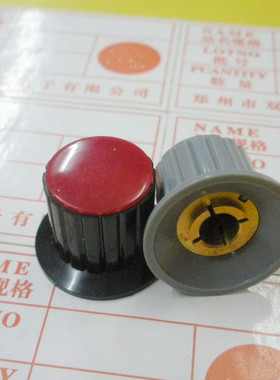 KYP-25-F6 16-F4顶部开丝  灰色/黑红色 电位器旋钮