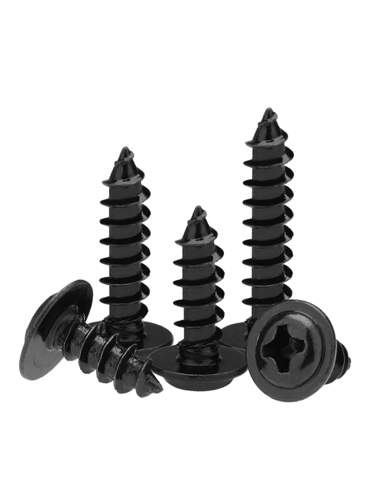 黑色十字圆头带垫介子自