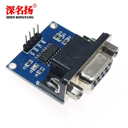 串口转TTL RS232转TTL MAX3232芯片串口模块 刷机线 刷机板