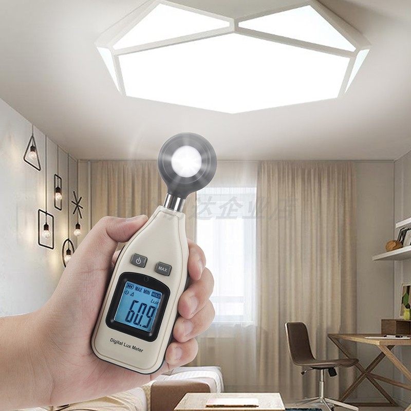 标智GM1010高精度照度仪光照测光表亮度计20万大量程光亮度计正品