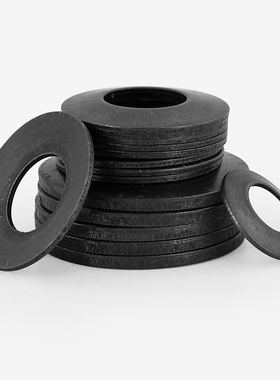 65MN锰黑碟形垫圈碟簧锥形蝶形锁紧蝶型弹簧垫圈M4M5M6M8M10-M25