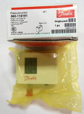 原装Danfoss丹弗斯压力开关KP1 060-110191