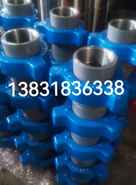 4寸FIG206锤击丝扣由壬钻探管线高压低压由壬接头焊接油壬活接头