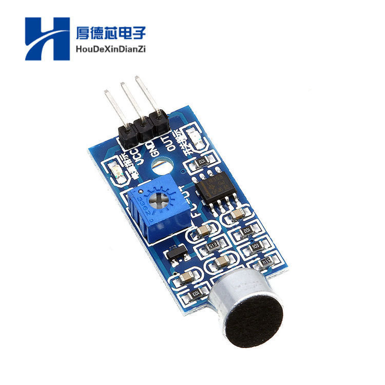 声音传感器模块检测咪头