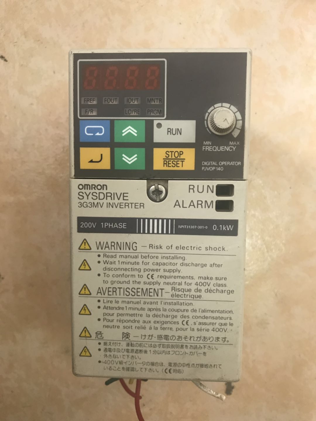 议价直拍不发：3G3MV 0.1KW 220V 3G3MV-AB001