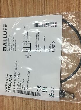询价全新正品巴鲁夫传感器BES00MH BES 516-3048-G-E4-C-S26-00,3