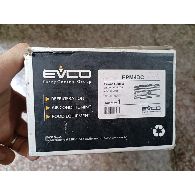 询价全新意大利 EVCO美控 控制器 EPM4DC，原装正品，实议价