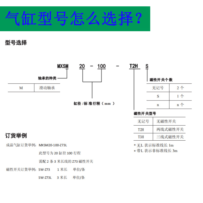 Maxair迈斯艾尔双杆双轴气缸MXSL/MXSM6/10/15/20/25/32-10-20-30
