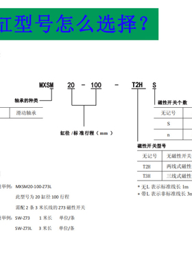 Maxair迈斯艾尔双杆双轴气缸MXSL/MXSM6/10/15/20/25/32-10-20-30