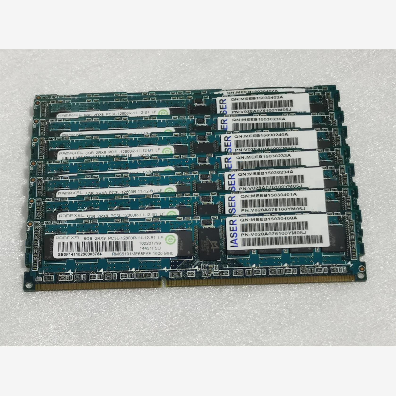 浪潮原装 RAMAXEL  8GB 2R*8 PC3L-12议价