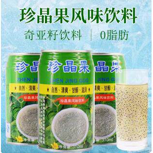 珍晶果饮料整箱台湾台杰奇亚籽果味植物饮料火锅烧烤饮品网红饮料