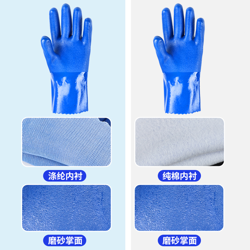 手套劳保耐磨工作防油橡