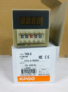 开普KPOO 数字显示时间继电器 T4S-E 三组输出