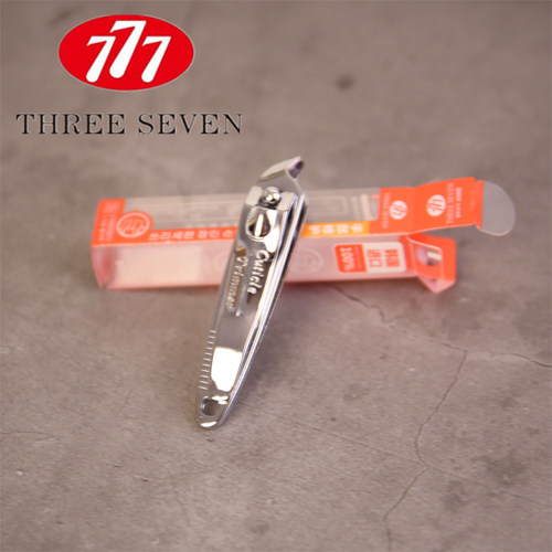 包邮韩国正品777指甲钳N-118G斜口指甲钳指甲刀中号指甲剪大号