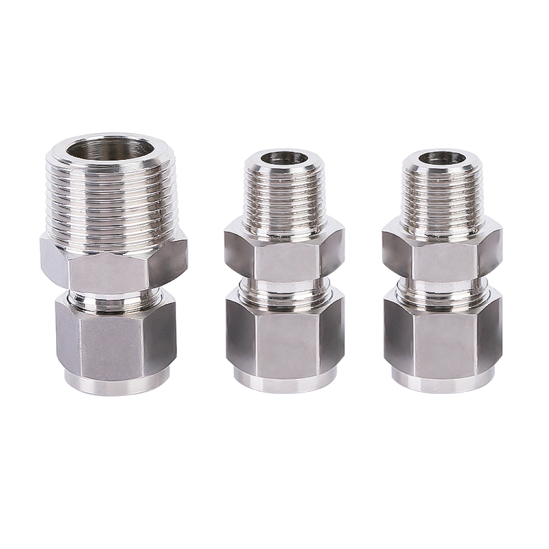 不锈钢卡套直通终端接头