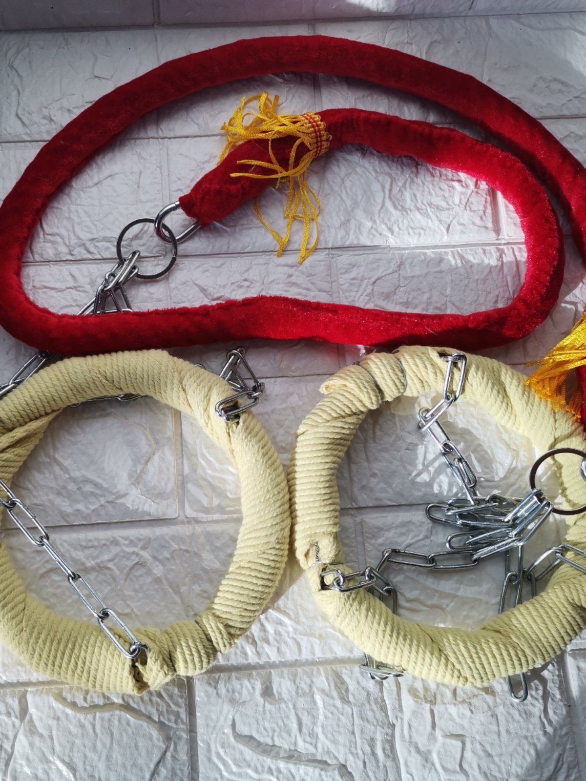 包邮杂技道具火流星轮火球spinning fire bowl特质织带耐火烧定做