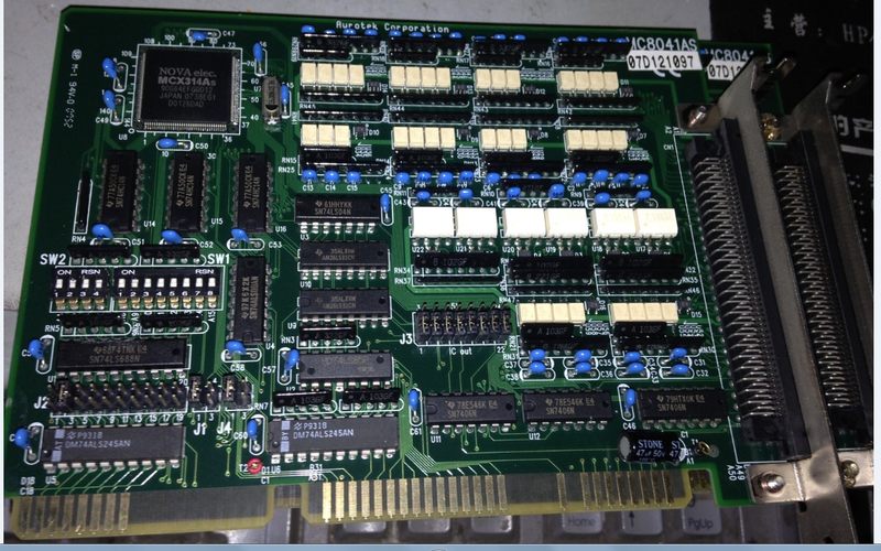 和椿 Aurotek MC8041AS 4轴补间功能 PC-Based运动控制卡 通用MC8