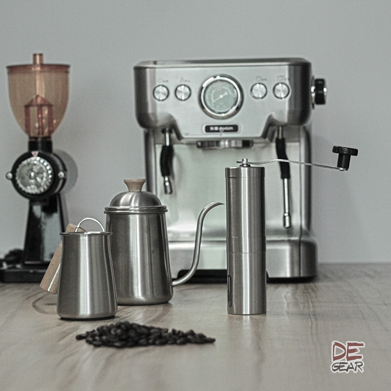 不锈钢便携手摇磨豆机户