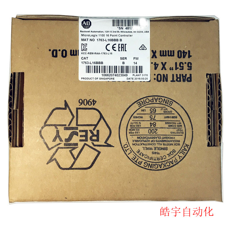 议价1763-L16BBB Rockwell  Micrologix 1100 1763L16BBB