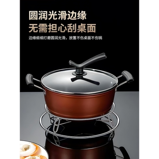 餐桌隔热架厨房不锈钢架子置物架放锅架圆形多锅蒸架桌面防烫神器