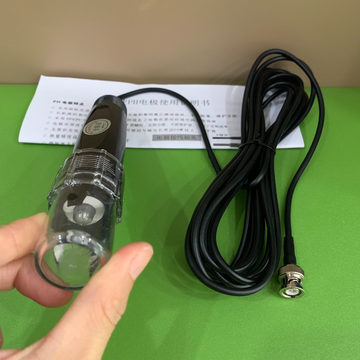 上海 GP100T 锑电极 工业PH锑电极 带温补锑电极PT100/PT1000/10K