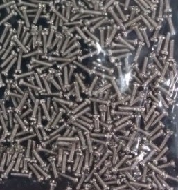 不锈钢盘头十字机牙螺丝