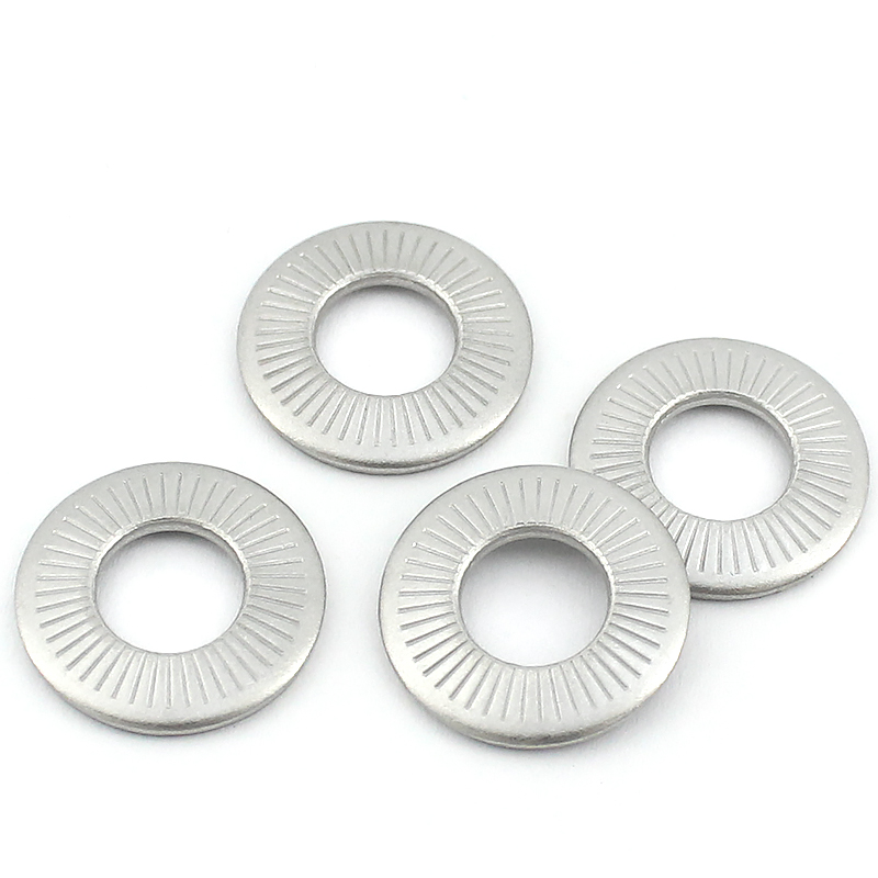 不锈钢单面齿防松垫圈法
