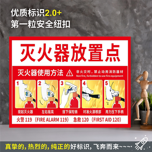 灭火器放置点使用方法防