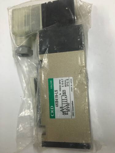 CKD电磁阀4KB419-00-LS/LK/4KB410-M1原装AC220DC24AC110秒发货