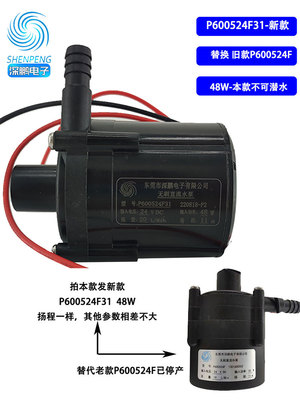 P600524F无刷48W直流增压泵55W工业冷水机水泵P609224H00