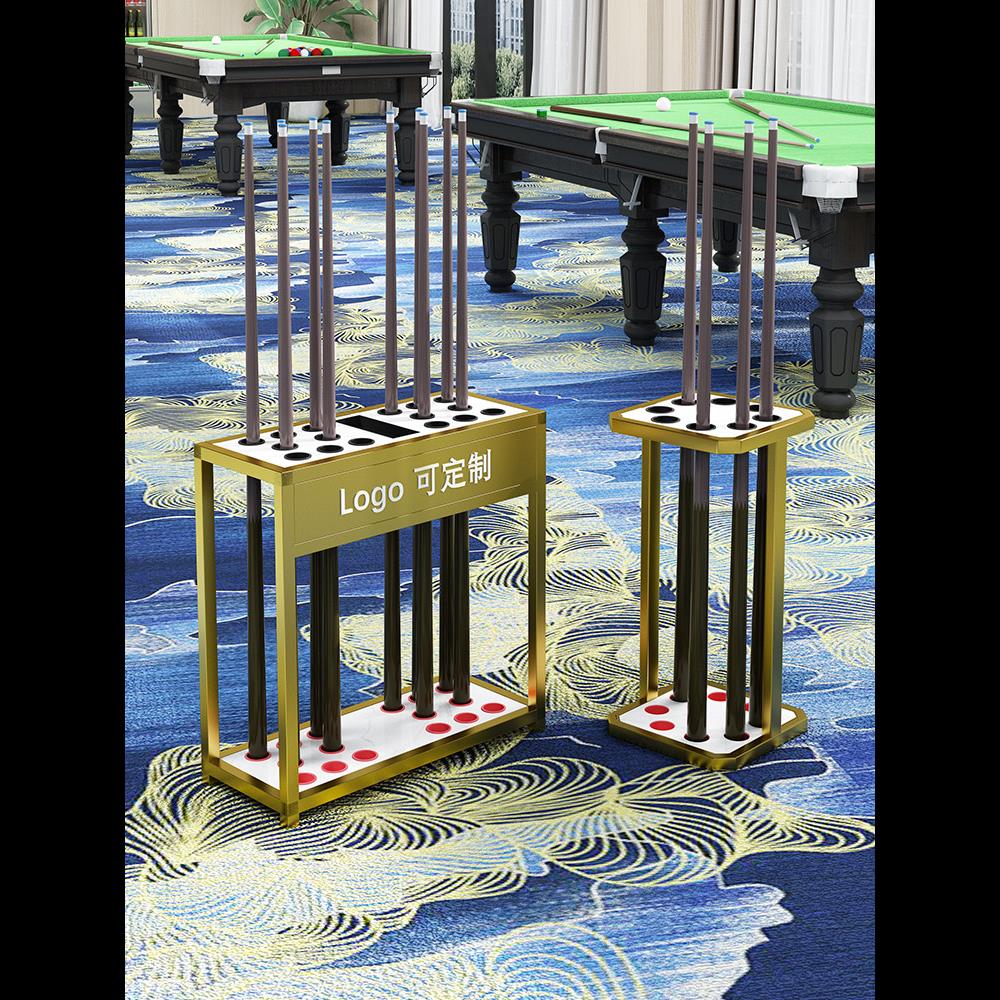 新款金属台球杆架用品落
