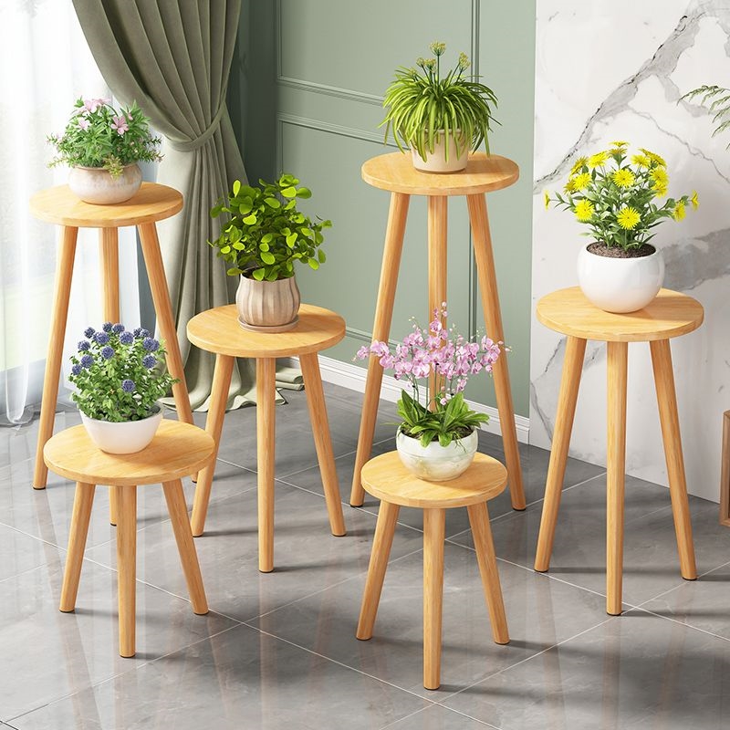 绿萝吊兰实木花盆架室内花架花几阳台飘窗多肉花卉盆景架客厅边几