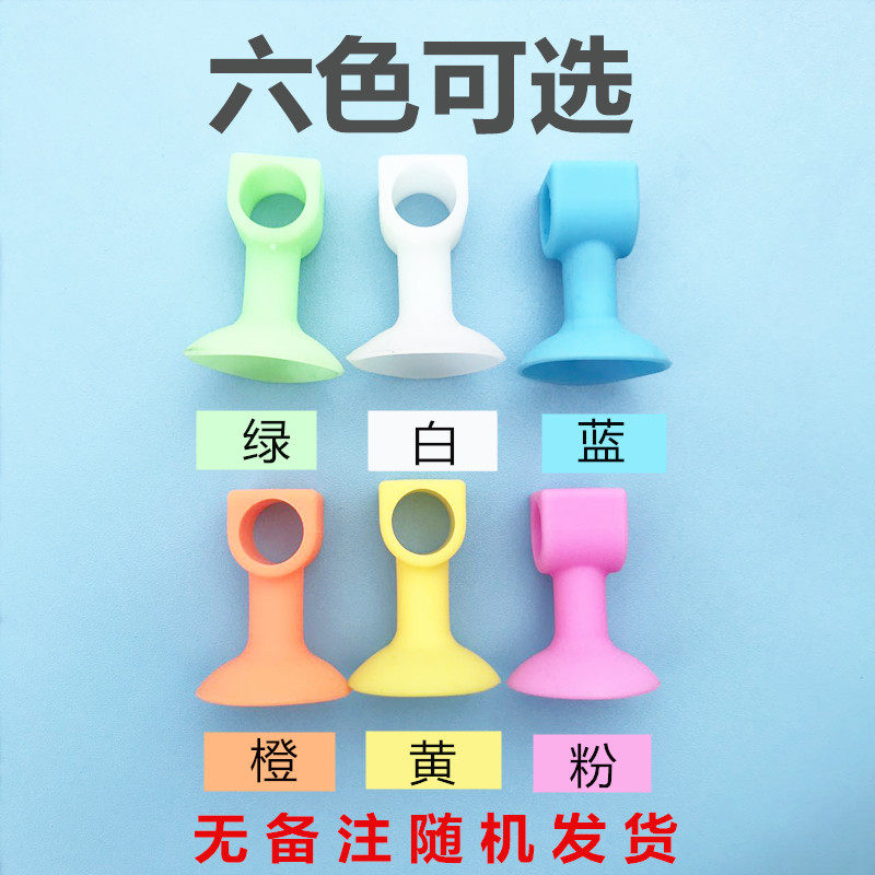 加大长硅胶门吸免打孔卫生间门碰门顶门阻防潮防水防撞橡胶吸门器