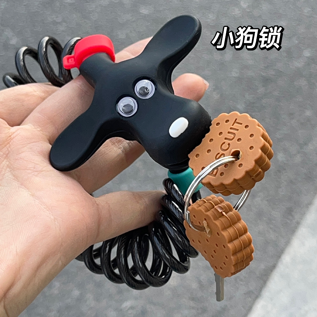 创意升级款弹簧小狗自行