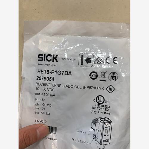 SICK西克传感器HE18-P1G7