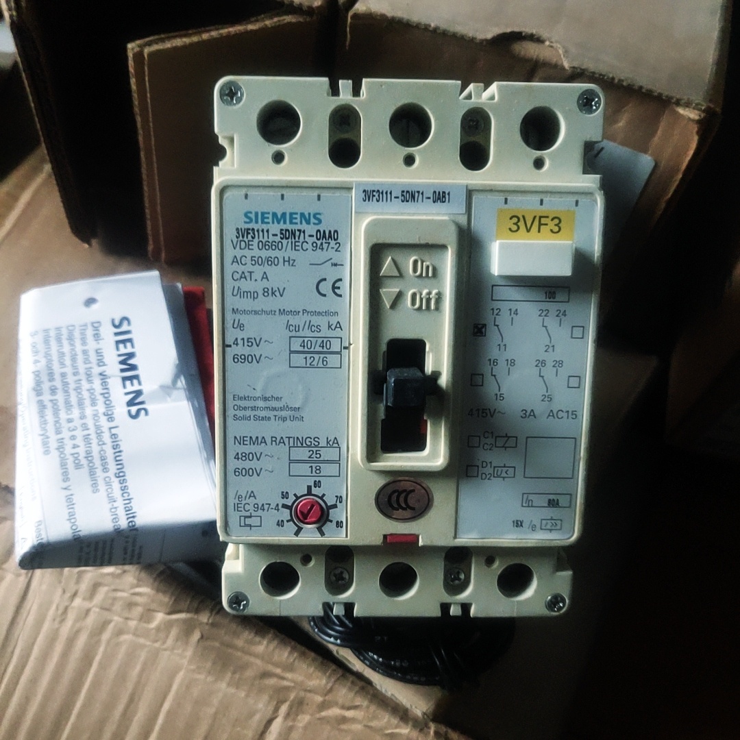 询价西门子 3VF3111-5DN71-0AA0 3P 80A议价