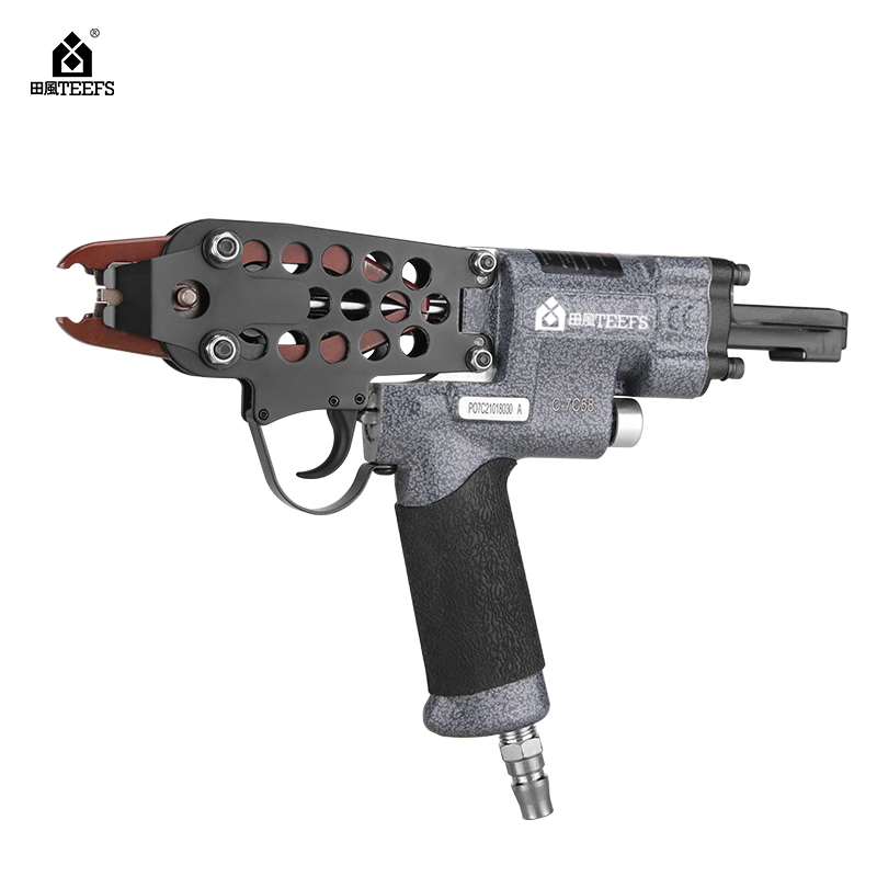 田风气动型钉枪装笼绑扎