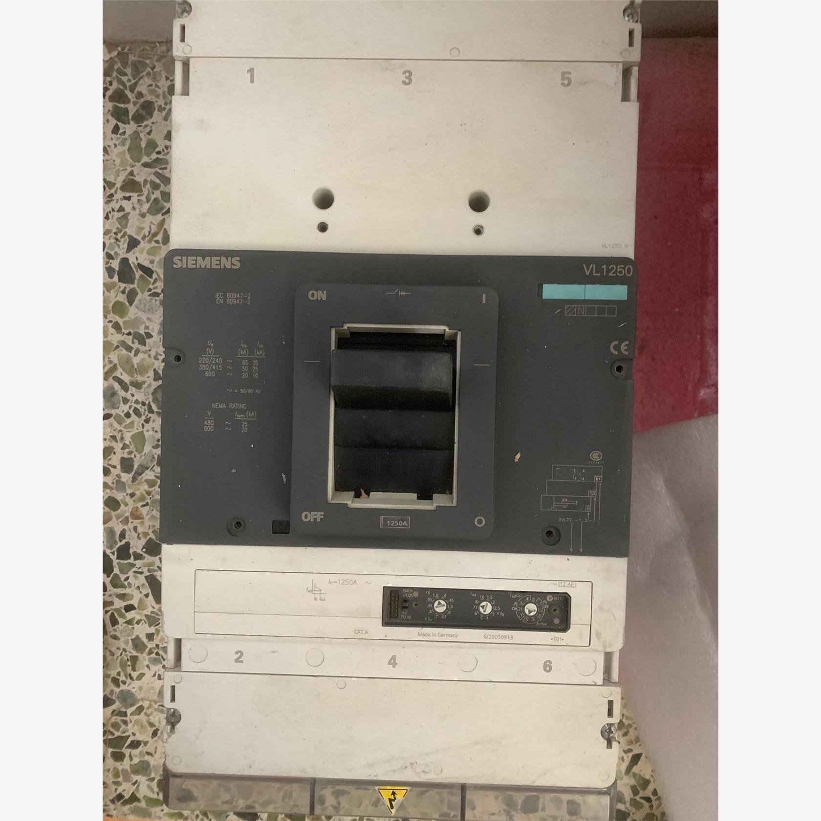 西门子断路器VL1250N3P