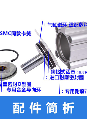 全新原装日本SMC/ CDQ2B/CQ2B80-25DMZ/30DMZ/35DMZ/40DMZ薄型气