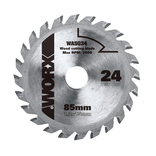 威克士电圆锯切割片85锯片120mm多材料石材铁皮PVC铝合金木工瓷砖