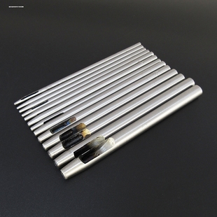圆冲打孔1mm圆形皮鞋 冲孔器打洞凿孔冲头开孔冲腰带皮带手工