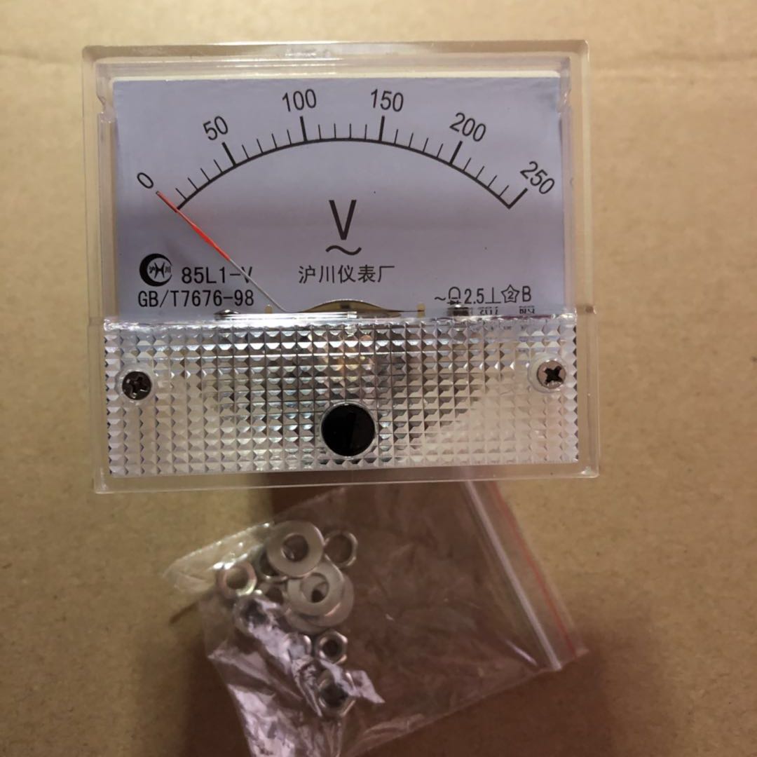 机械型指针式交流电压表