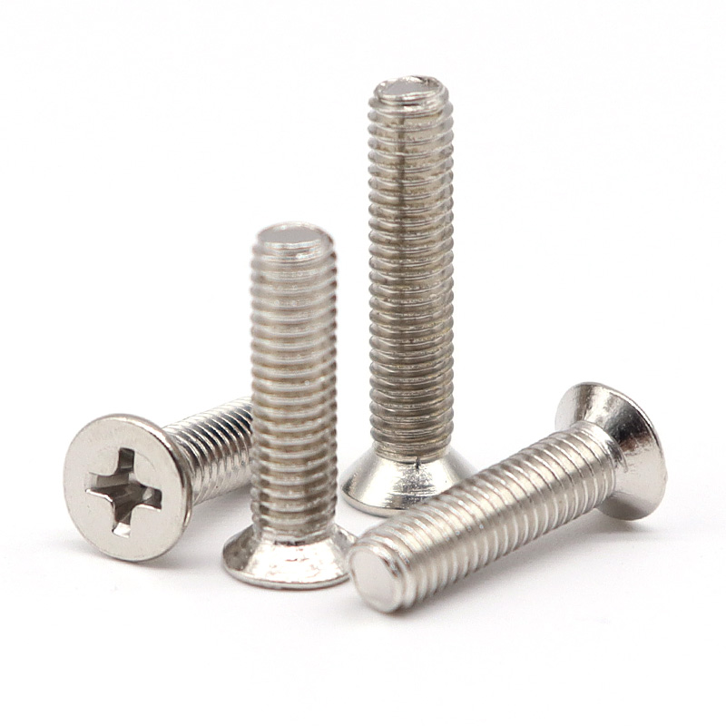 平头十字沉螺丝镀镍精密