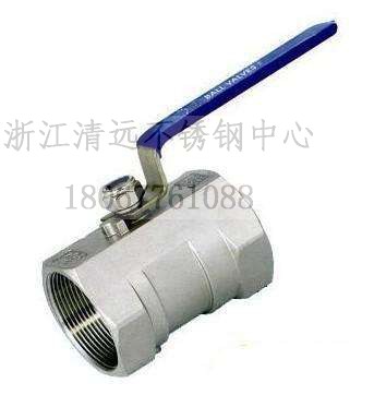 不锈钢片式球阀一内丝口