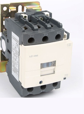 TESYS新款三极低压交流接触器 LC1-D50M7C 220V